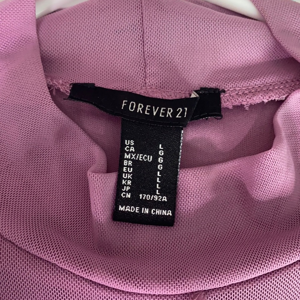 Mauve dress midi